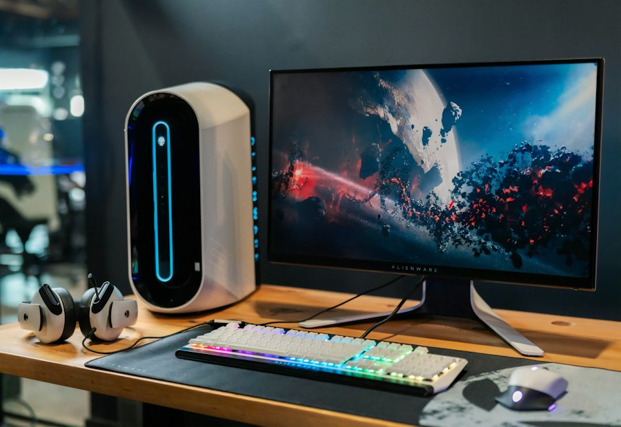 PC tower suggesting system performance