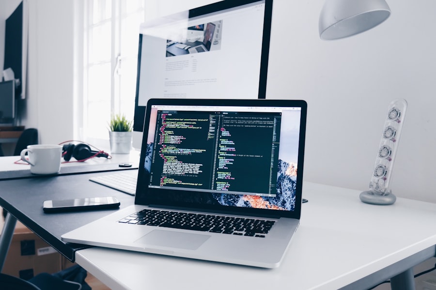 Laptop with code for Windows how-tos